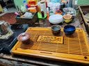 庄子然功夫茶具套装家用茶盘整套全自动烧水壶一体茶盘办公会客茶台茶壶 单独茶盘（不带茶具） 3件 实拍图