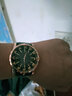 光迈十二圆桌骑士手表王者个性镂空真皮防水大表盘复古潮流休闲霸气潮 玫金壳金标 实拍图