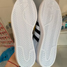 阿迪达斯（adidas）三叶草女鞋男鞋经典金标贝壳头小白鞋2025夏季新款休闲鞋板鞋 经典金标贝壳头/白色/FU7712&EG4958 晒图退5 36.5 实拍图