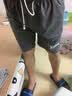 啄木鸟【两条装】休闲短裤男运动五分大裤衩夏季5分宽松速干沙滩裤男装 浅灰色+深灰色【2-条装】 2XL (125斤-140斤可穿) 实拍图