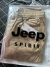 JEEP SPIRIT吉普休闲裤男宽松秋冬季工装裤男士束脚裤男裤 卡其色 34 实拍图