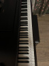 小鱼花花钢琴键盘贴纸88键彩色透明61电子琴手卷五线谱简谱按键音标键位贴钢琴键盘贴 54/61/88键【黑透明】+黑键贴 实拍图