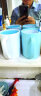 茶花 漱口杯 簌刷牙杯子马克杯 牙刷杯牙缸 洗漱杯水杯 1只装 蓝色 实拍图