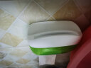 麦扣（MAIKOU）免打孔卫生间纸巾盒厕所手纸盒防水纸巾架多功能创意卷纸抽纸盒 新款-清新绿 实拍图