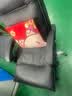 凯联（KAILIAN）办公椅人体工学可躺电脑椅家用靠背宿舍座电竞沙发椅子真皮老板椅 黑色纳帕皮+搁脚 155-180度(含) 联动扶手 实拍图