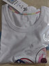 真维斯（Jeanswest）男童短袖2025新款夏装儿童夏季t恤纯棉薄款半袖中大童休闲衣服 白 J朋克兔-石墨灰 J方块舞狮 100 实拍图