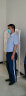 南极人（Nanjiren）男士短袖衬衫商务休闲正装 男装半袖工装职业衬衣 XGZDX601 短袖蓝色38 实拍图