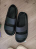 优调 凉鞋女厚底踩增高踩屎感防滑防臭外穿户外沙滩鞋夏季 黑色 42 (265mm) 实拍图
