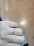 慕友999足银情侣戒指简约时尚男女学生素圈对戒送自己闺蜜情人节礼物 999银弧面款【闭口版】单戒(9号-25号) 实拍图