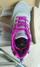 轩途诗新款春季网面透气女鞋运动鞋女韩版跑步鞋平底圆头旅游鞋妈妈波鞋 紫色959 38 实拍图