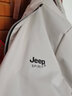 JEEP SPIRIT吉普父亲节礼物夹克男外套立领上衣男士春秋季纯色中青年茄克衫 LH-2210卡其 XL （130斤-155斤） 实拍图
