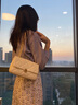 VANESSA HOGAN VH女包玫瑰系列海伦单肩包轻奢菱格链条包腋下斜挎包生日520礼物 实拍图