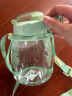 富光清动大肚杯儿童水杯大容量运动水壶tritan女学生吸管杯子高颜值 绿色1200m l (tritan材质) 晒单实拍图