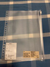 无印良品 MUJI EVA树脂收纳袋 带拉链 活页夹用 9A62003 半透明 21×14.8cm/活页夹用 /20孔 实拍图