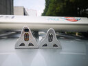 车闪鲨鱼鳍天线汽车装饰灯炫酷改装氛围灯防水LED车顶灯夜间个性车饰 银：新版18灯（爆闪+遥控+收音） 实拍图