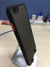 名樱 苹果8Plus手机壳iPhoneSE2保护套透明磨砂6SP撞色硅胶7P全包防摔ip6s网红男女 苹果6P/6SPlus【经典黑】+钢化膜 实拍图