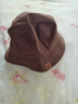 里普翎帽子男女款防晒夏季遮阳帽防紫外线短檐小边渔夫帽户外春秋休闲帽 咖啡色 均码（55-60cm） 实拍图