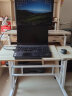 安尔雅升降电脑桌台式可移动可站立办公学习桌子 钢木书桌 单桌带主机托 晒单实拍图