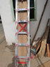 瑞洋 伸缩梯子工程梯便携家用升降阁楼直梯铝合金收缩梯子楼梯 1.5毫米厚4米伸缩直梯 实拍图