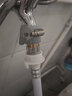 诺宜雅老式平口水龙头接口转换器洗衣机进水管水嘴无螺纹多功能转接头 【15-21mm】通用硅胶【4分水嘴】 实拍图