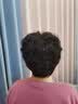 梦唯诗 假发女自然全头套真发全真人发女士短卷发中老年送妈妈假发 深棕色-辫子发-升级递针 短发 实拍图