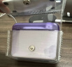 闪极 充电宝10000毫安时小巧移动电源华为通用苹果iPhone15-8小米三星魅族一加手机快充 水晶紫+透明随行包+胶囊多用线 实拍图