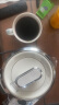 摩飞电器（Morphyrichards）电水壶 烧水壶便携式家用旅行电热水壶 随行冲奶泡茶办公室养生保温杯MR6060粉 实拍图