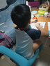 怡佳乐（YIJIALE）儿童学习椅小学生写作业写字椅子家用可升降调节正姿椅带脚踏 蓝色五爪/普通版(1.1-1.45米) 实拍图