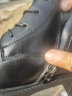 Cupald牛皮马丁靴女2023冬季新款女鞋子女靴子粗跟中跟中筒靴女皮鞋棉鞋 黑色 （头层牛皮 标准尺码） 36 晒单实拍图