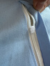 良良（liangliang）儿童枕头6-10岁幼儿小学生枕可水洗天丝苎麻四季可用蓝格纹单枕套 实拍图
