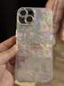 鉴百伊 粉色花朵蝴蝶结兔子适用苹果15promax手机壳iphone14pro全包13小众12可爱女 贝壳纹-满屏粉花朵兔子 iPhone 14 实拍图
