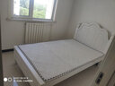 卓禧 床实木床卧室双人婚床1.5米木床欧式单人床 床 床垫(120*200cm) 实拍图
