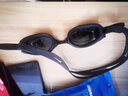 浩沙（hosa） 泳镜成人高清防雾防水专业游泳眼镜男女通用近视泳镜泳帽套装 黑色（平光） 实拍图
