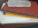 国誉（KOKUYO）尺子套装多功能透明量角器三角尺塑料直尺15cm测量波浪套尺三角板中小学生一年级儿童画画考试文具 【热销】套尺四件套-套装 实拍图