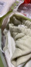 人之初新生儿衣服0-3个月纯棉保暖婴儿内衣和尚服套装秋冬季秋衣加厚初生衣服 黄色（开裆） 59cm 实拍图