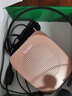 十度（SHIDU）S258小蜜蜂扩音器教师专用教学麦克风插卡小音箱 导游便携户外扩音喇叭扬声器 【玫瑰金】有线版 实拍图