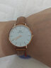 丹尼尔惠灵顿（DanielWellington）DW手表女 简约时尚欧美腕表瑞典石英手表 生日礼物送女友 金色边白盘DW00100228 实拍图