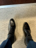 REGAL丽格商务正装鞋三接头皮鞋牛津皮鞋男士皮鞋婚鞋固特异皮鞋男T29B BJP(黑色) 40 实拍图