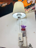 爱耐特智能遥控感应小夜灯LED护眼夜灯灯罩床头灯插座式壁灯节能灯座 两插头遥控灯座+5W白光LED灯泡 实拍图