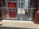 起点高（KIDGO）婴儿童门口防护栏小孩楼梯栅栏宠物狗围栏阳台客厅厨房分隔栏杆 白色110cm高 比所选宽度再加140cm延长件 晒单实拍图
