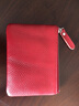 畅印 七夕零钱包女短款钱袋迷你可爱韩版硬币包小方包短款皮包女卡包 酒红色 实拍图