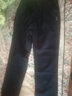 啄木鸟（TUCANO）休闲裤男冬季加绒保暖宽松时尚运动直筒长裤子 黑色【羊羔绒】2XL 实拍图
