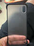 Smorss 适用苹果xs max手机壳 iPhone xs max 保护套无边框超薄双面磨砂防摔硬壳男女款  实拍图