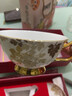 心饰园咖啡杯礼盒欧式高档骨瓷杯碟英式下午茶茶杯套装陶瓷生日礼物杯子 金树叶（对杯咖啡杯）红色礼盒装 实拍图