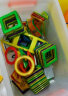 伊思朵（Aprilsun）磁力片磁铁积木儿童磁性玩具 386件套餐（158磁力片+228赠品+收纳箱） 晒单实拍图