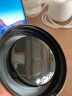 天喜（TIANXI）水杯玻璃杯大容量杯子家用双层便携男女士过滤泡茶杯随手杯印字 本色350ml 实拍图