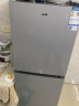 奥克斯（AUX）双门冰箱大容量冷藏冷冻两门电冰箱冷冻冷藏小型家用宿舍出租节能省电低噪 BCD-125P160L（125升） 银色 晒单实拍图