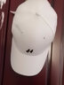 圣丹美冬帽子男户外棒球帽四季新款女情侣春秋鸭舌帽韩版潮夏大头围显脸小 H帽子白色 均码 可调节 实拍图