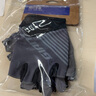 捷安特基础半指手套柔软舒适自行车山地单车骑行男士夏季短指手套 黑灰 XL 实拍图