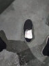红青百年老北京布鞋男透气传统布鞋黑色软底防滑工作鞋一脚蹬劳保鞋爸爸鞋 超耐磨硫化底【夹层布】 39 实拍图